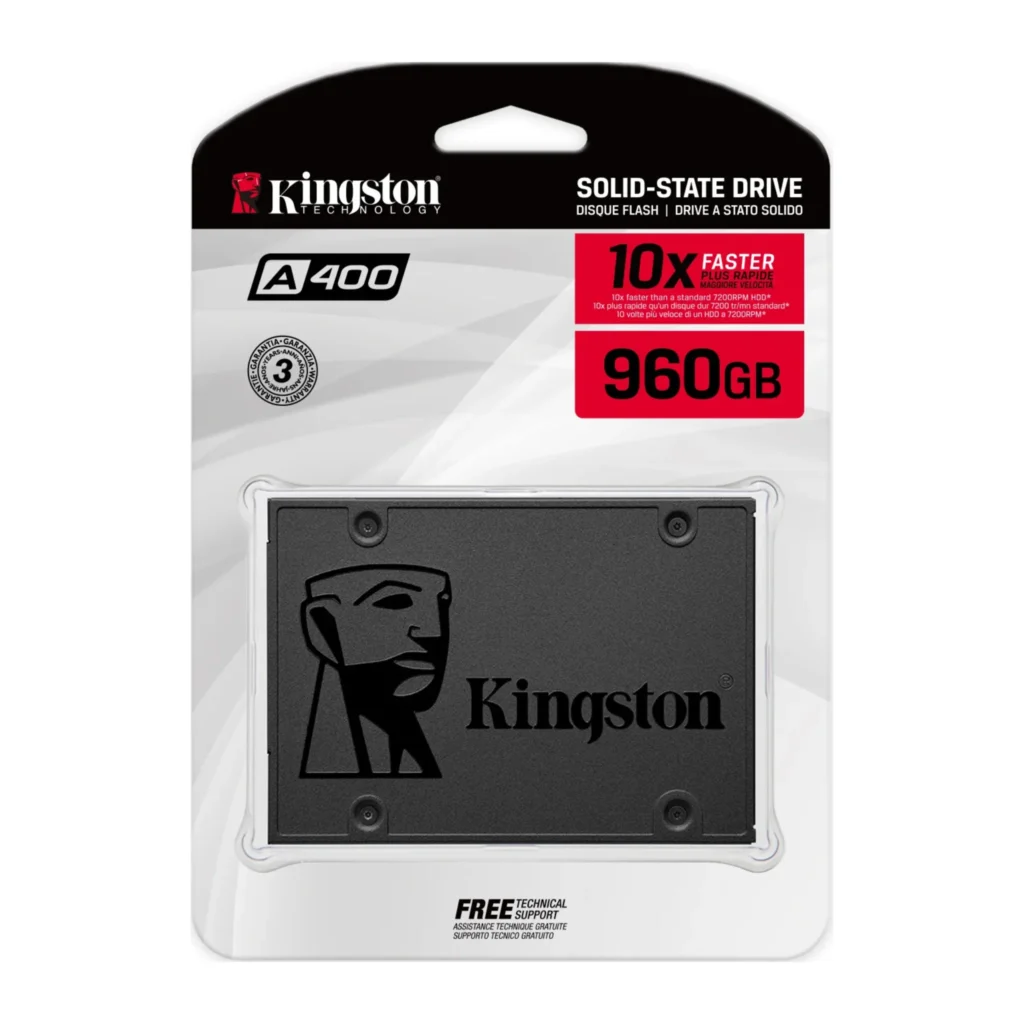 Kingston A400 SSD SATA 2.5" 960GB