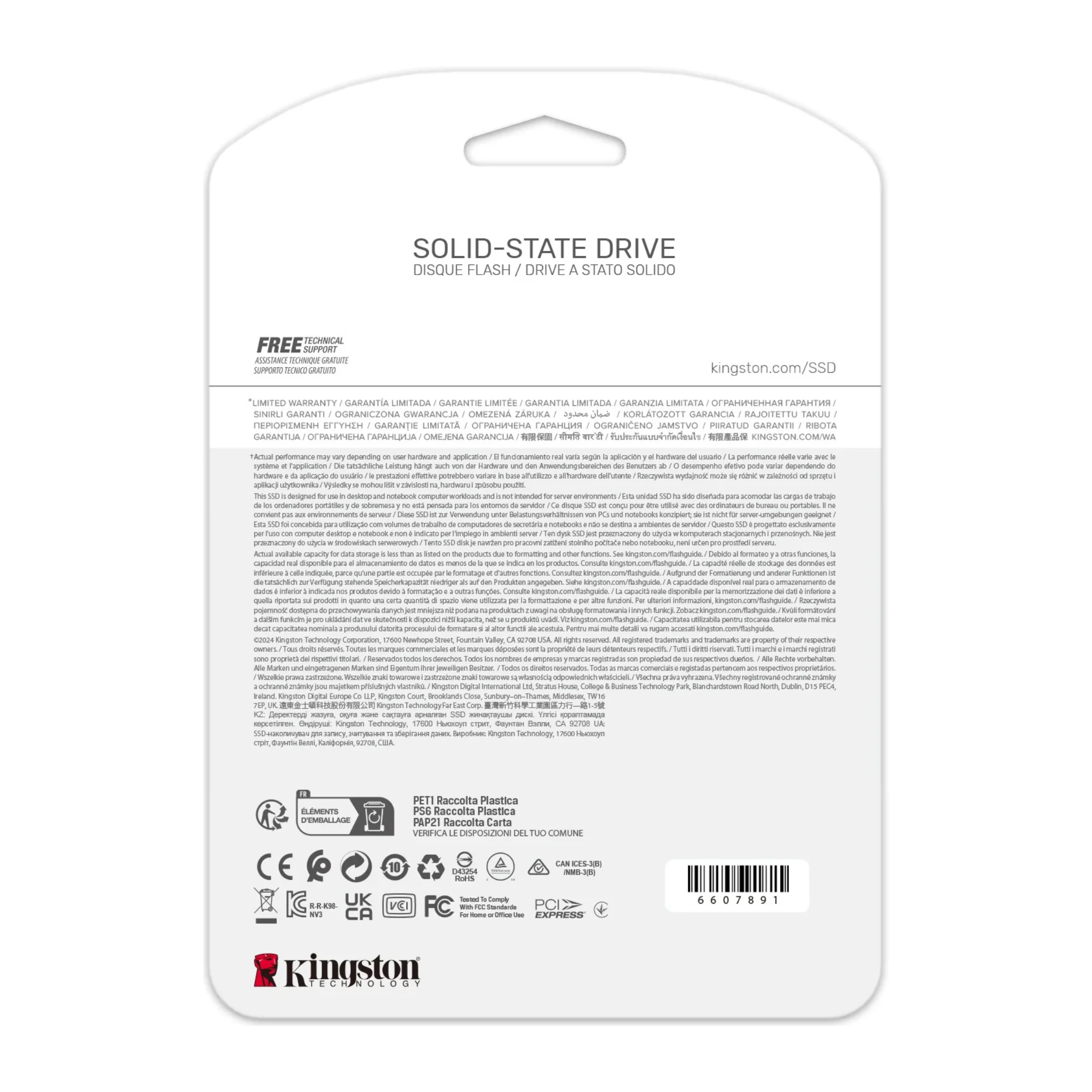 Kingston NV3 SSD NVME 2TB - Imagen 3