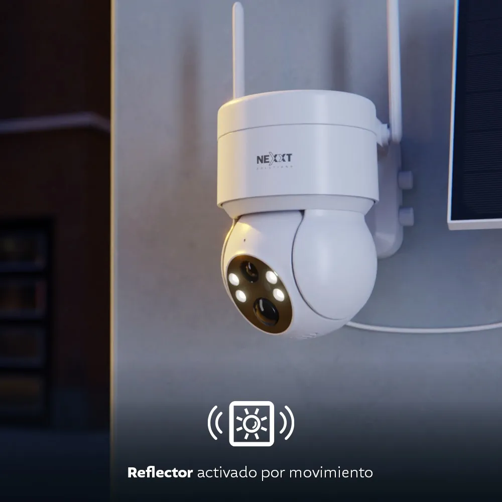Nexxt Cámara Wi-Fi Con Panel Solar - NHC-OP20S - Imagen 5