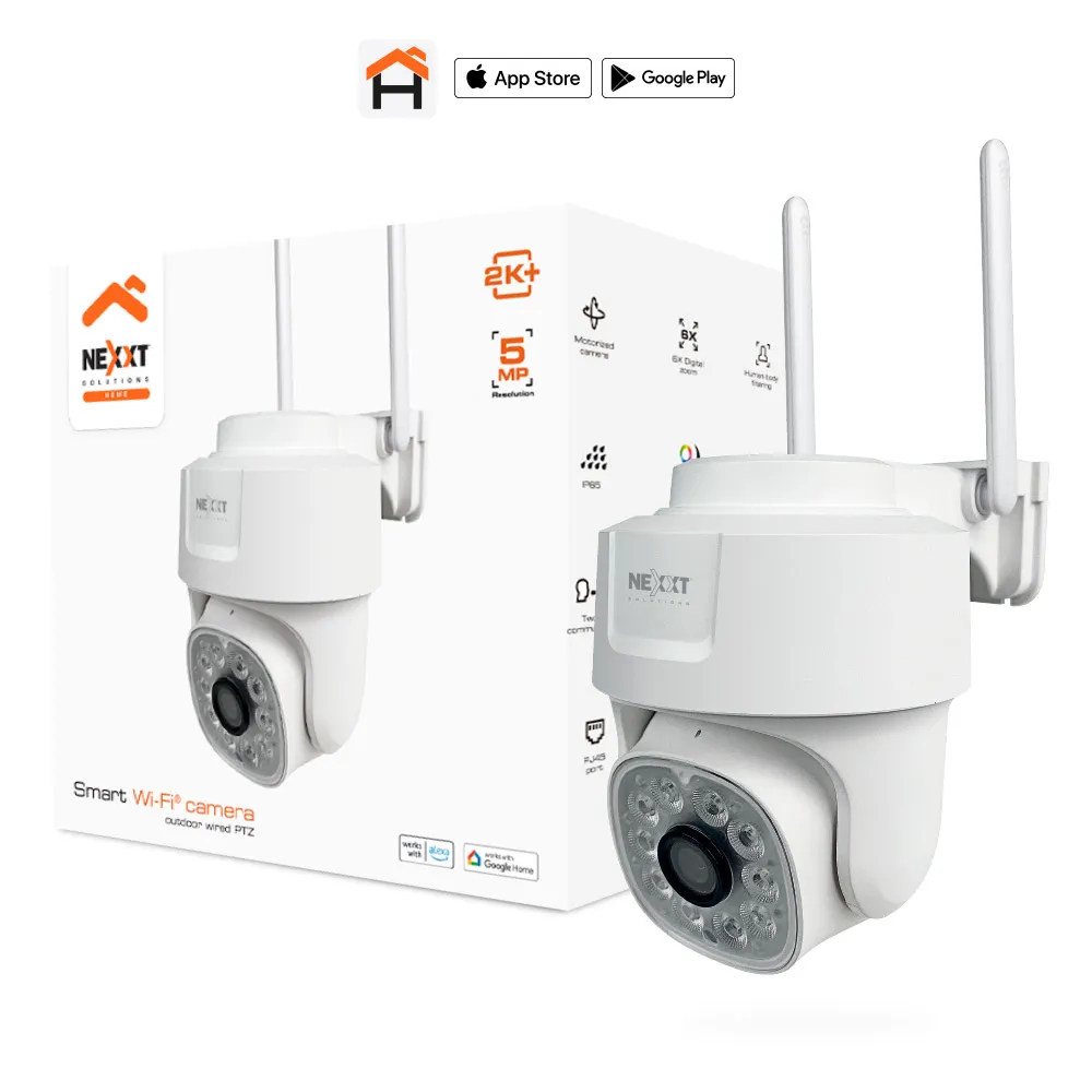 Nexxt Cámara Wi-Fi PTZ Exterior NHC-OP10